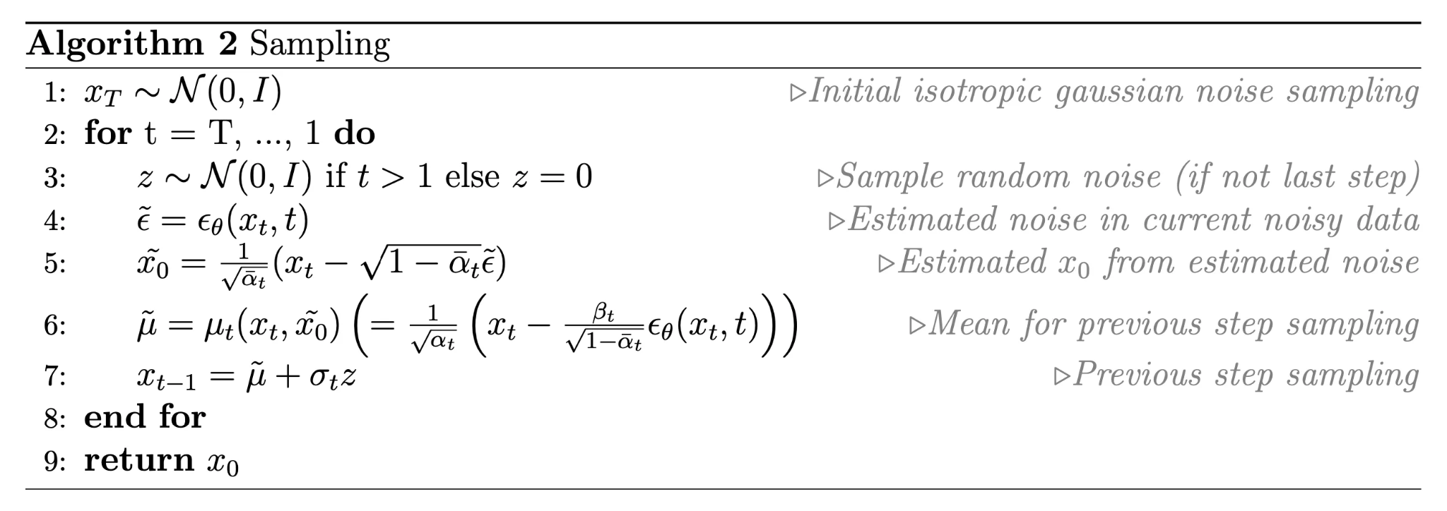 diffusion-sampling